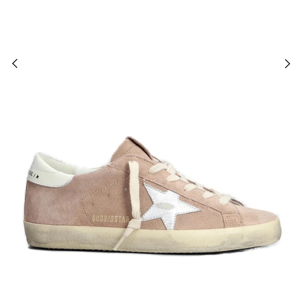 Golden Goose Superstar Suede Pink Sneakers